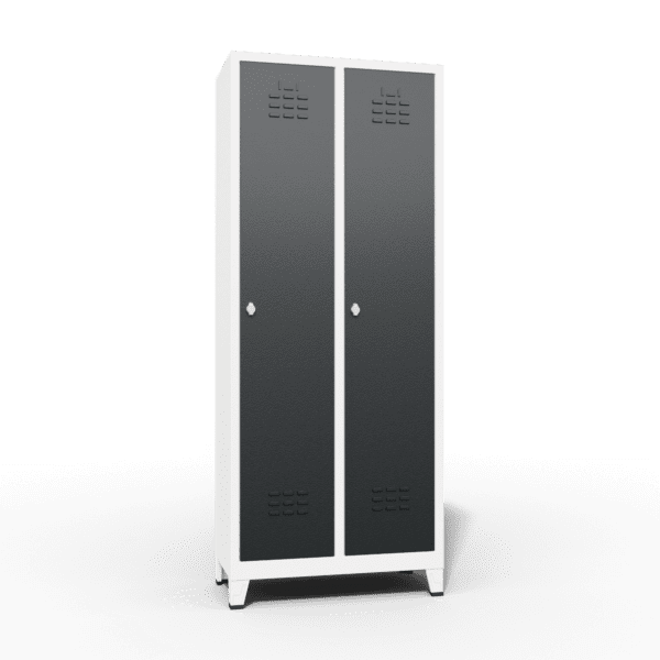 clean dirty locker single tier 2 door